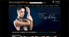 Desktop Screenshot of accessoriesworld.co.uk